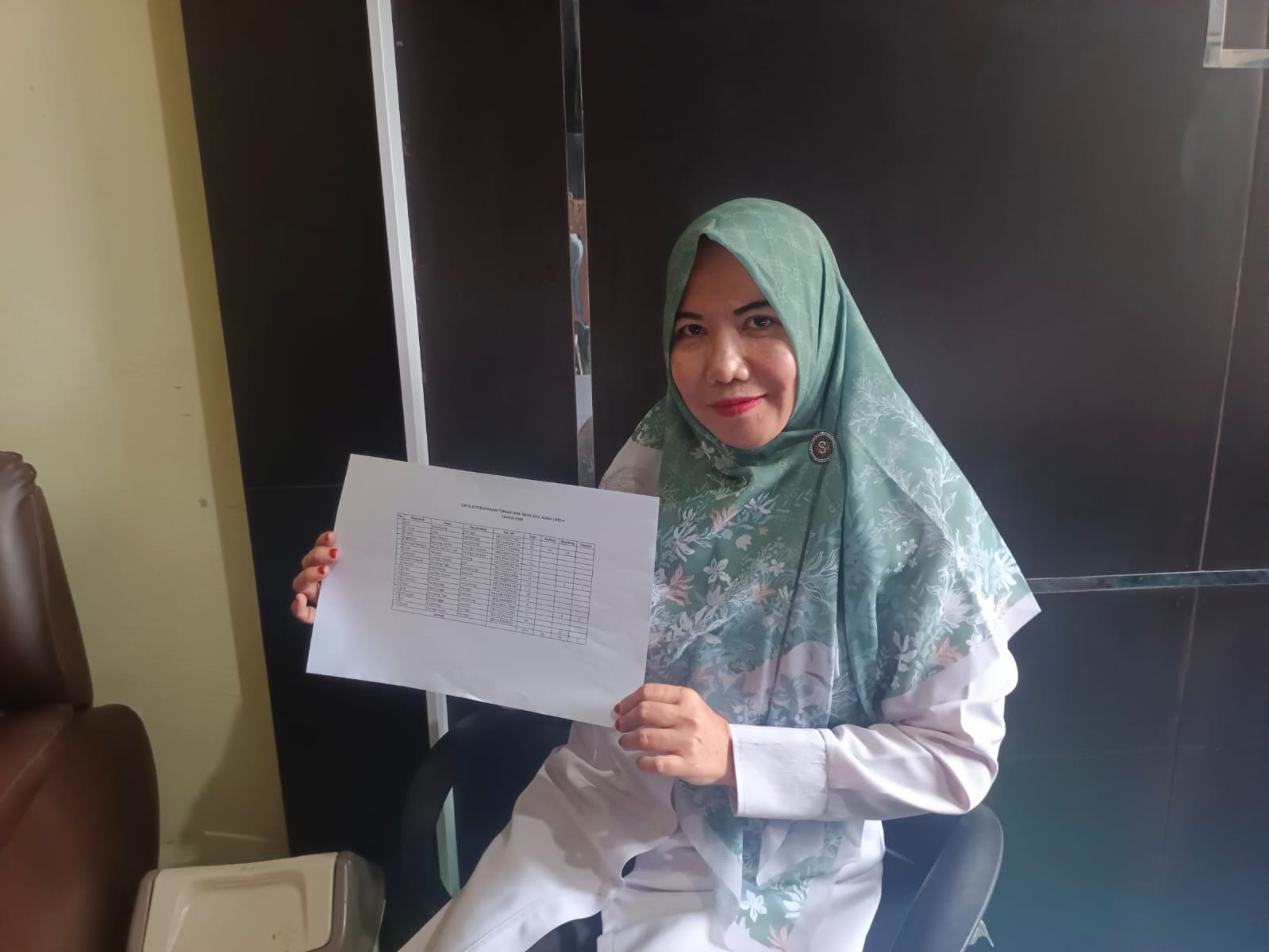 Kepala Bidang Peternakan DKP3 Kabupaten Balangan, Mahriani.(foto:M Dirga/Radar Banjarmasin)