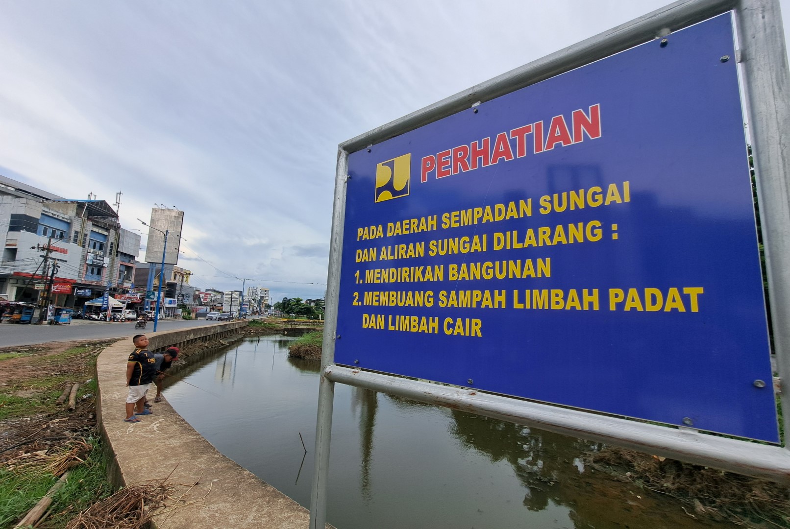 PROYEK BESAR: Sungai Veteran adalah salah satu kawasan yang masuk dalam proyek NUFReP.