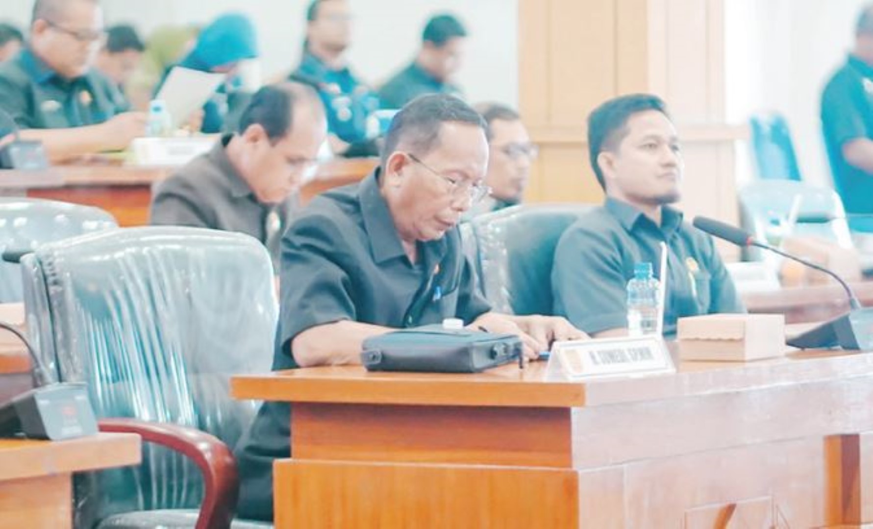 RAPAT: Jajaran DPRD Kota Banjarbaru siap membahas Raperda Pertanggungjawaban APBD Tahun 2023.