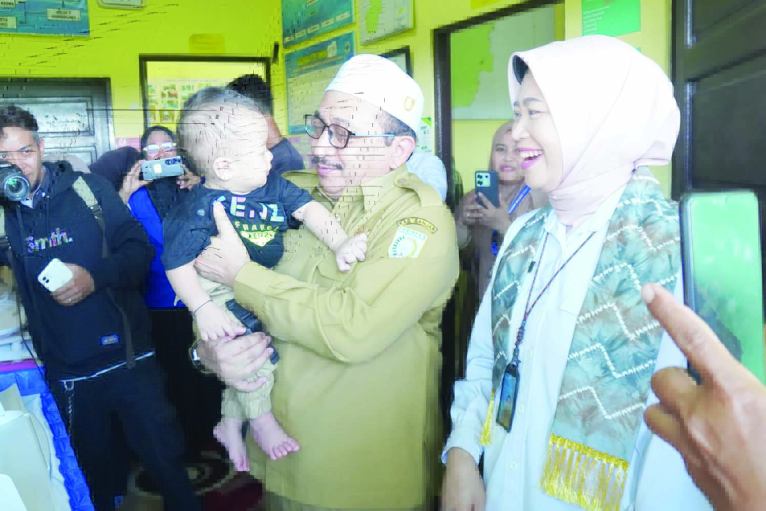 LAUNCHING: Bupati Banjar H Saidi Mansyur menghadiri Launching Kompetisi Intan Banjar (Inovasi Tangguh dan Andalan) Tahun 2024. (RSB UNTUK RADAR BANJARMASIN)