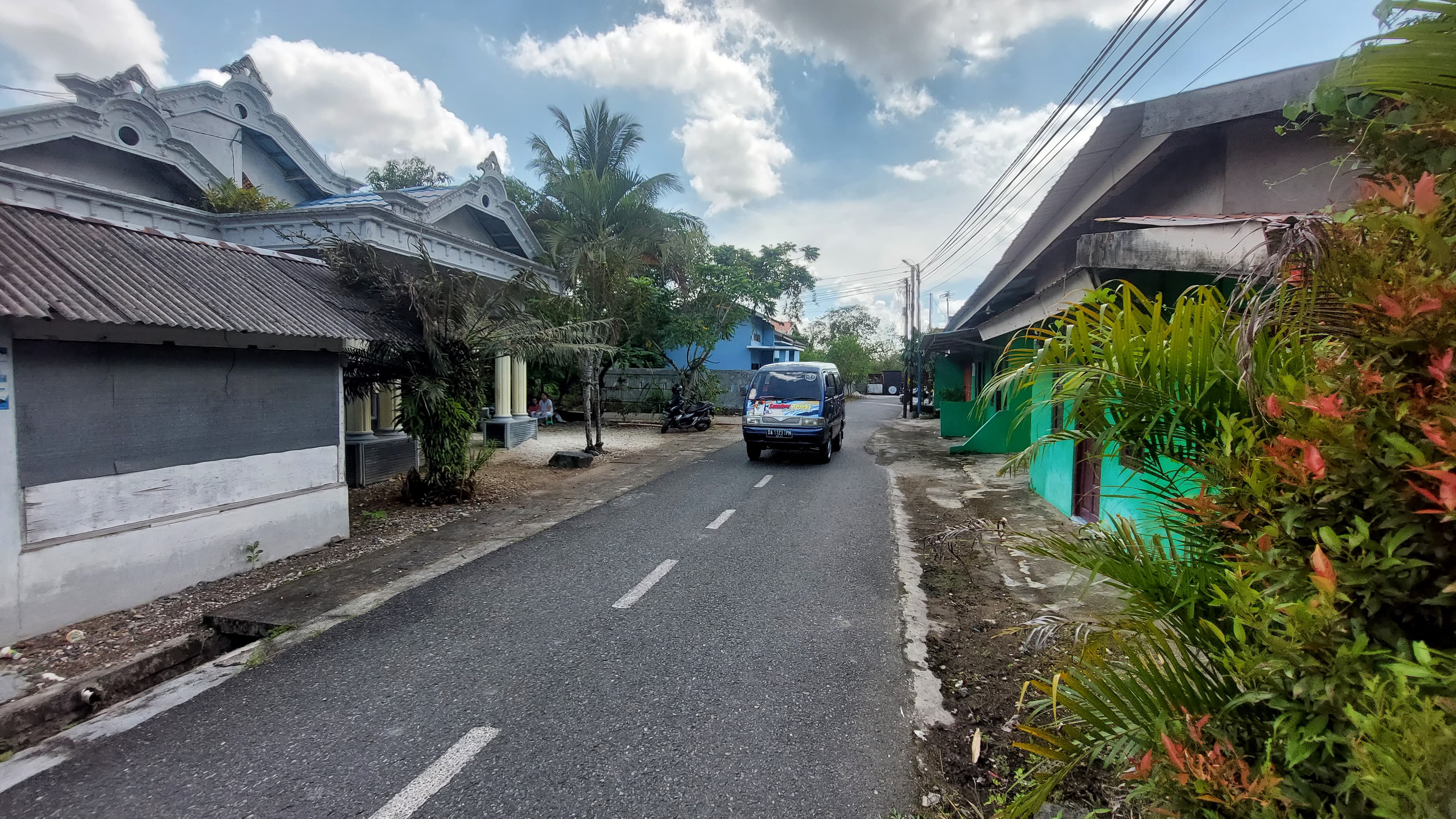 TKP: Lokasi kejadian dugaan penculikan anak di Komplek Manunggal Jaya, Kelurahan Landasan Ulin Timur, Kecamatan Landasan Ulin, Kota Banjarbaru (Foto:Fadlan Zakiri/Radar Banjarmasin)
