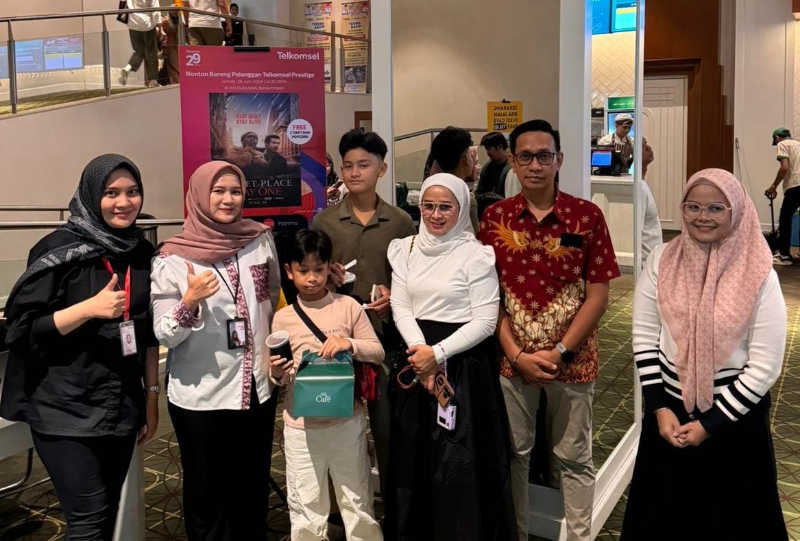 PELANGGAN - Telkomsel terus memberikan pelayanan terbaik untuk pelanggan setianya