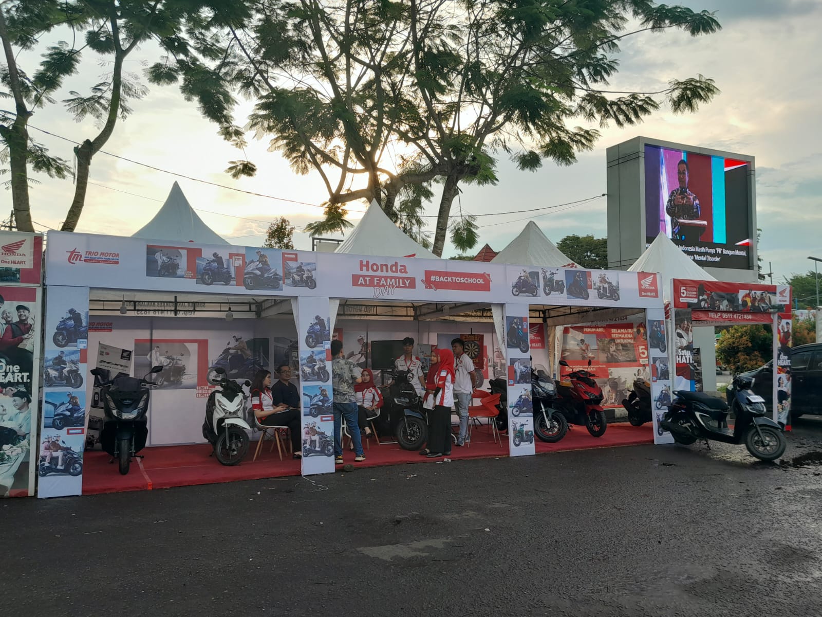 SPESIAL: Acara spesial Honda AT Family Day di Lapangan Murjani, Kota Banjarbaru.