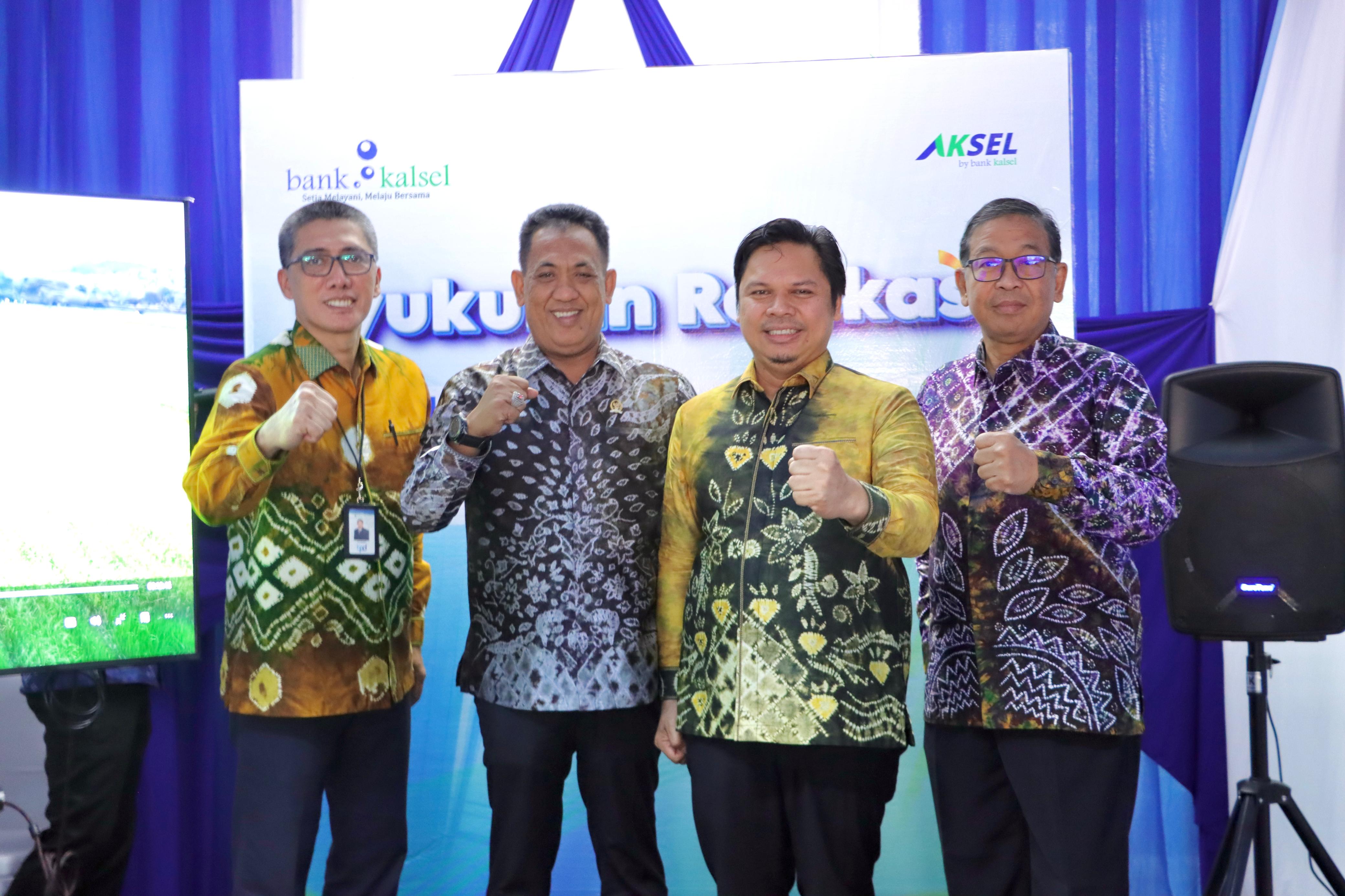 SYUKURAN - Kegiatan syukuran Relokasi Kantor Bank Kalsel Cabang Jakarta