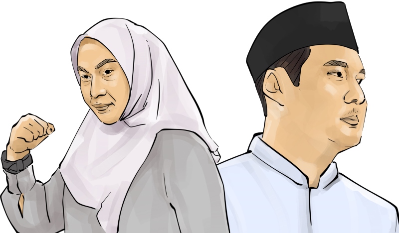 Lisa Halaby vs Aditya Mufti Ariffin