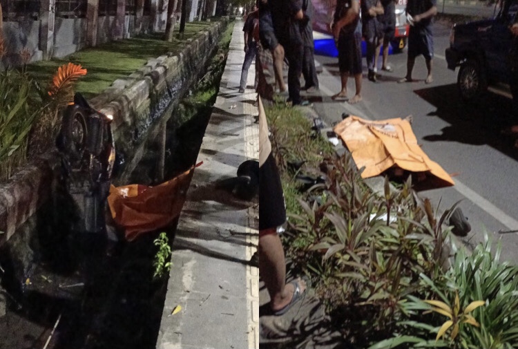 TKP: Foto kolase dari tempat kejadian perkara (TKP).