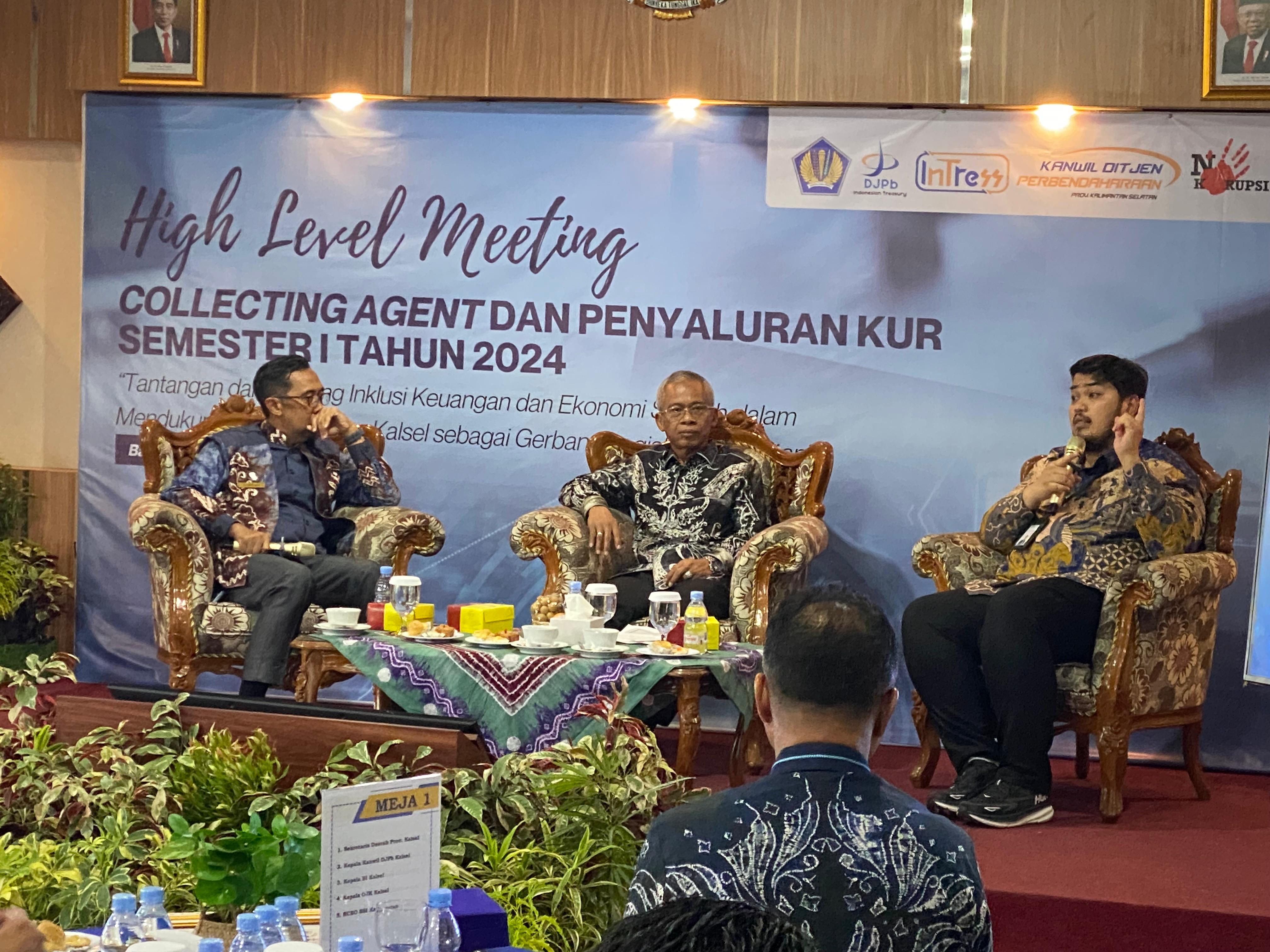DISKUSI:BSI mendukung peningkatan literasi dan inklusi keuangan syariah di Kalsel.