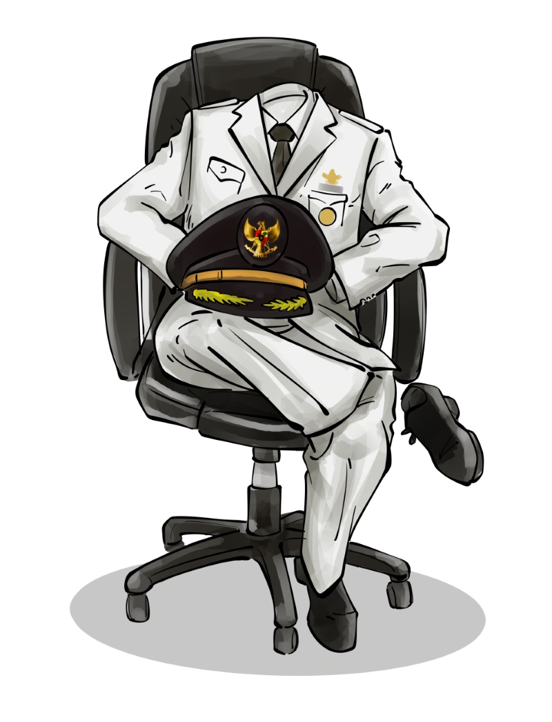 Ilustrasi kepala daerah
