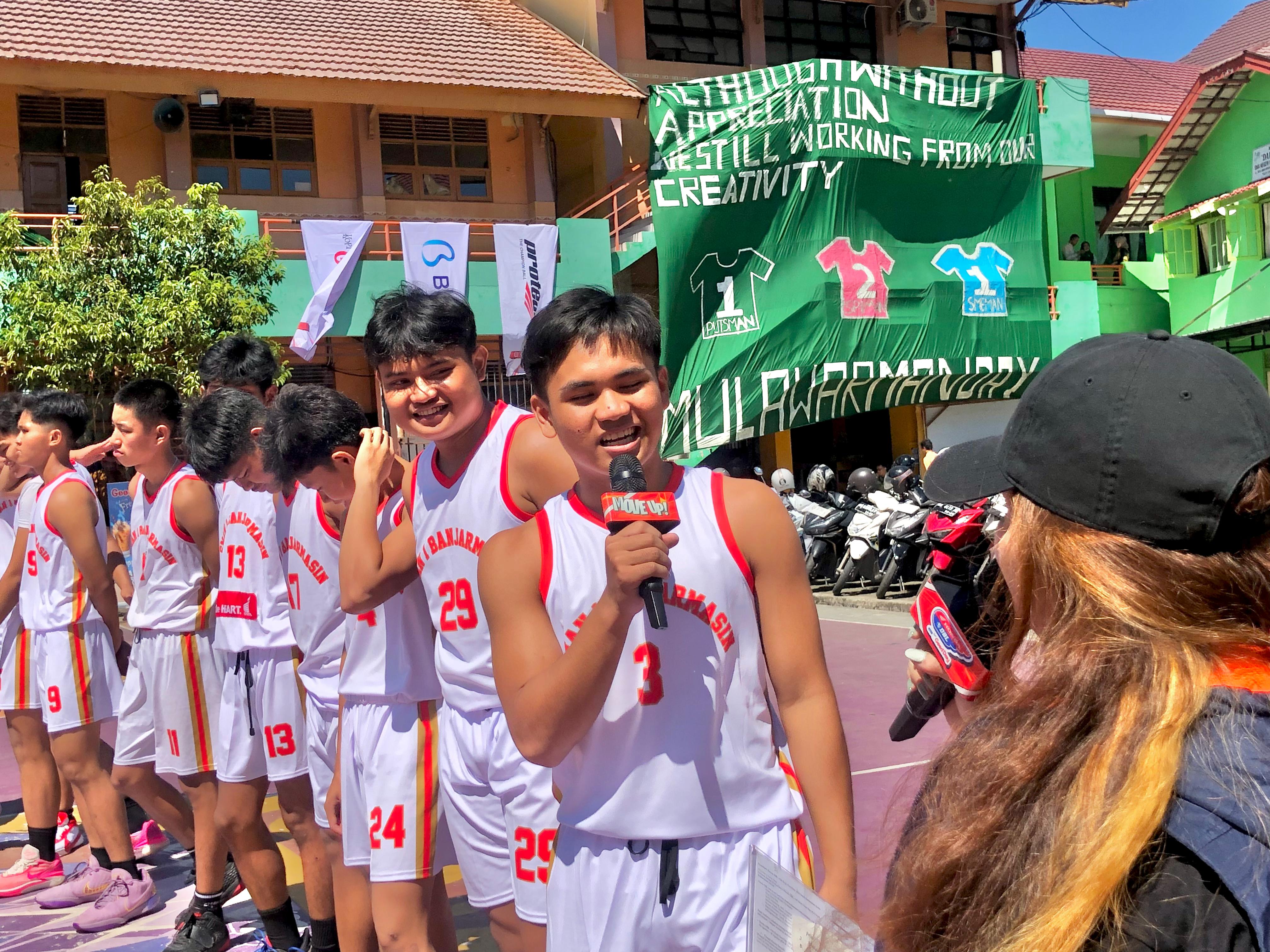 ANTUSIAS: Kapten Tim Basket Smasa, Akhmad Faisal bercerita tentang persiapan timnya menghadapi Honda DBL with Kopi Good Day 2024 South Kalimantan Series.