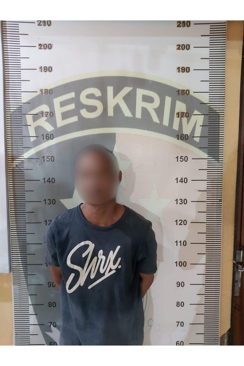 DITANGKAP: Belum sempat menjual barang curian An pencuri motor berhasil ditangkap polisi.