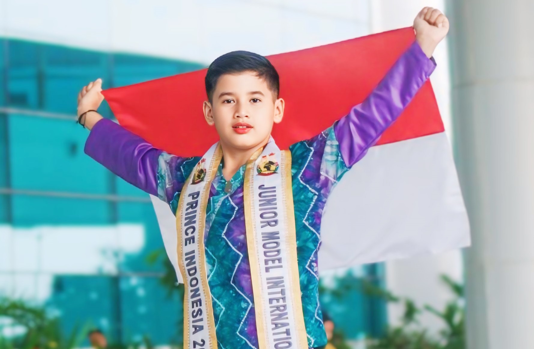GO INTERNASIONAL: Model cilik asal Kota Banjarbaru, M Rasydan Zunnurain Risyand bakal bawa nama Indonesia dalam ajang pemilihan model internasional 2024 di Thailand.
