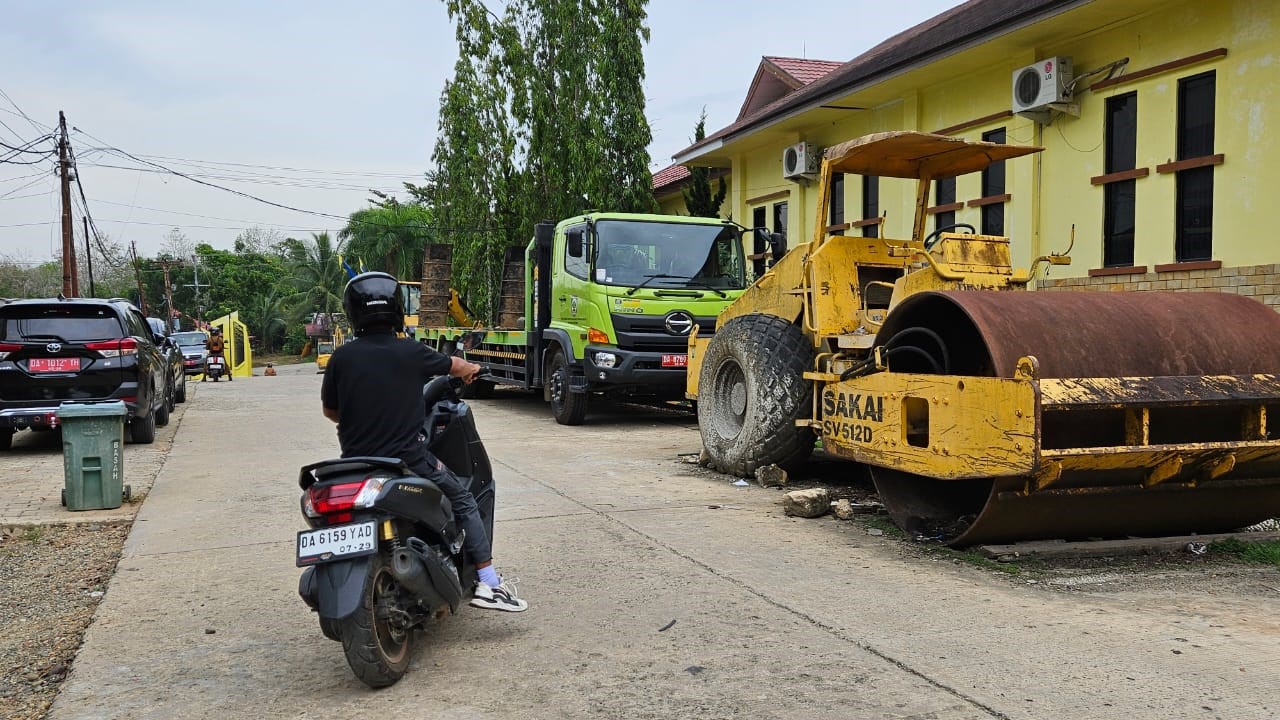 BELUM LAKU: Sejumlah aset daerah Pemkan Balangan yang masih belum mendapat penawar.