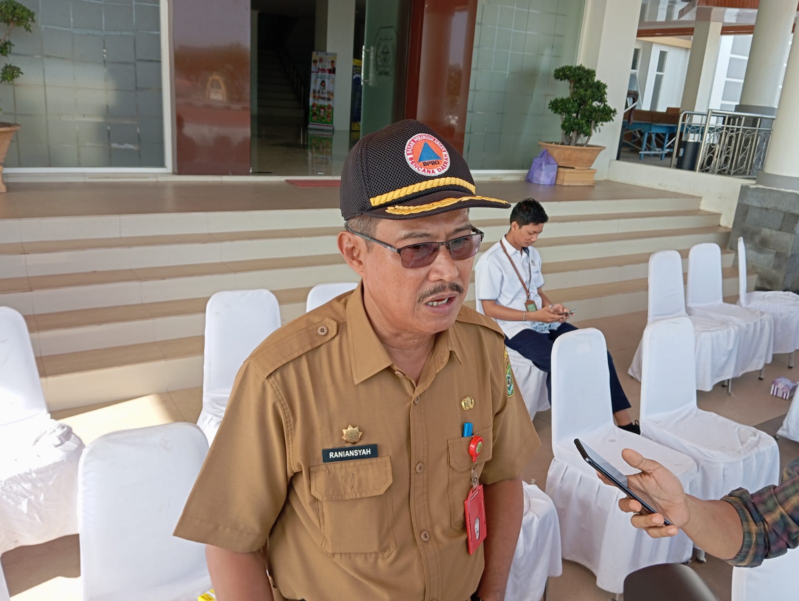 Kepala Pelaksana BPBD Tapin, Raniansyah.(Foto:Rasidi Fadli/Radar Banjarmasin)