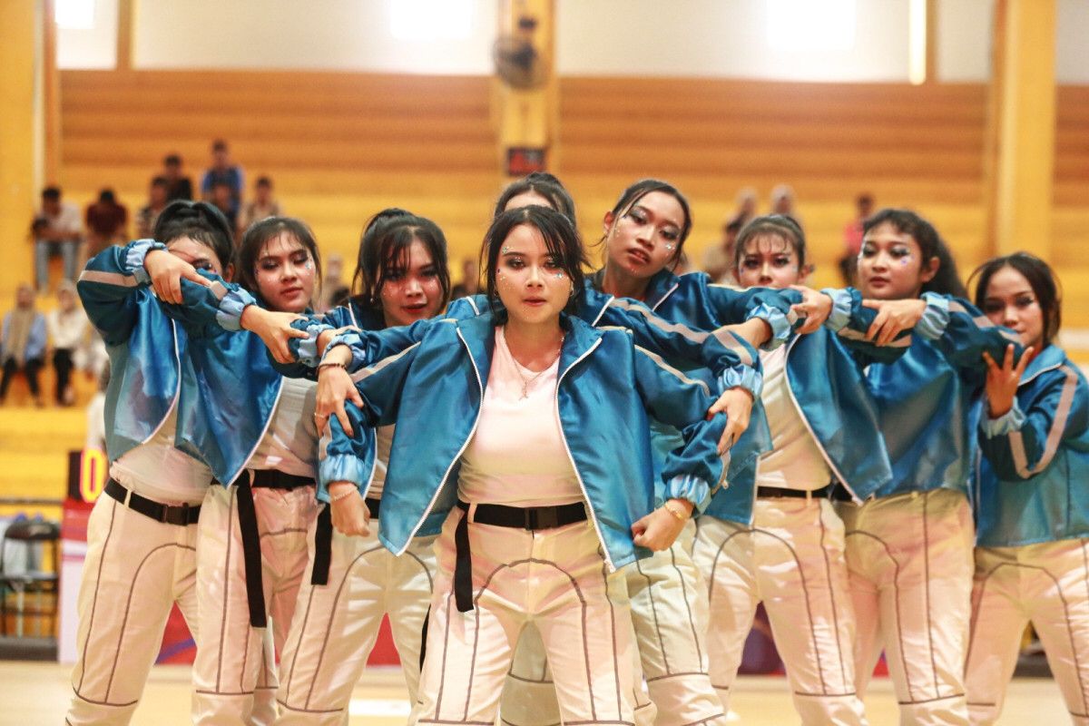 MEWARNAI: DBL Dance Competition mewarnai serangkaian keseruan Honda DBL with Kopi Good Day 2024 South Kalimantan. (Foto: M Idris Jian Sidik)