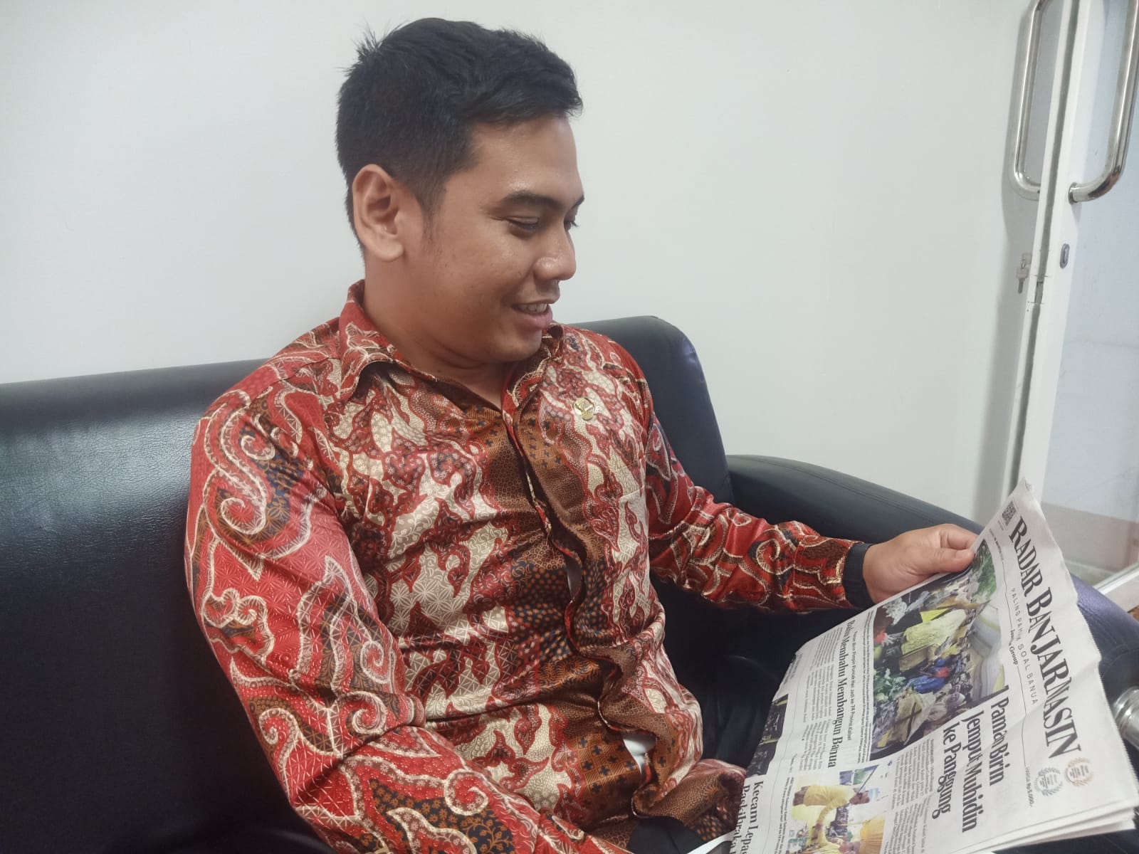 Analis SDM Aparatur pada Badan Kepegawaian Pengembangan Sumber Daya Manusia (BKPSDM) Tapin, Zumaidian.(Foto:Rasidi Fadli/Radar Banjarmasin)