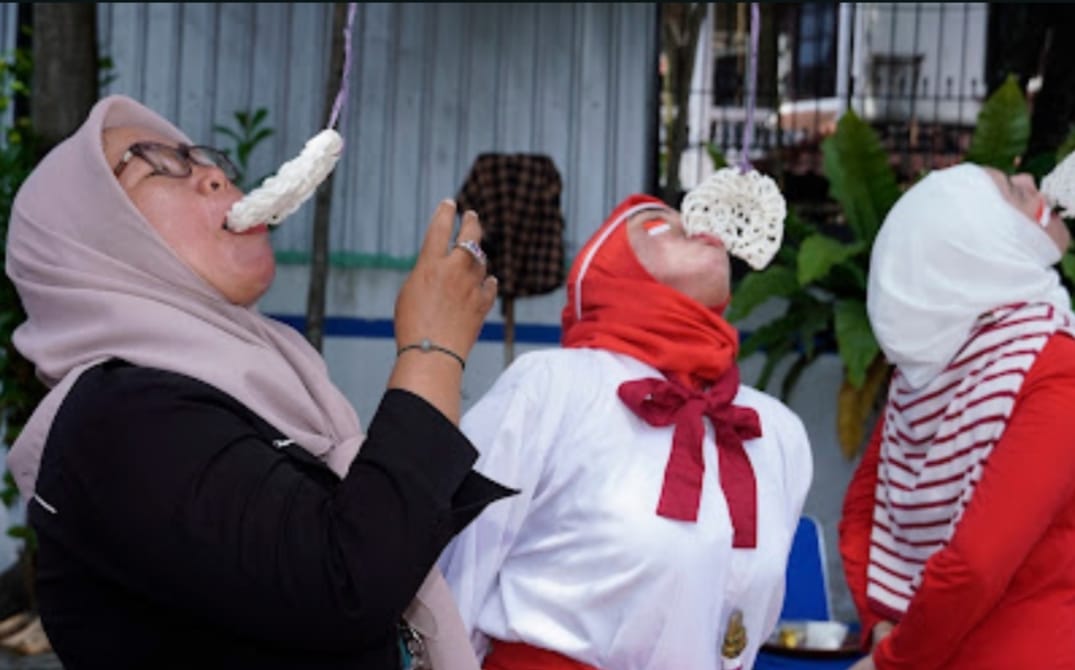LOMBA: Salah satu lomba yang banyak diikut jurnalis