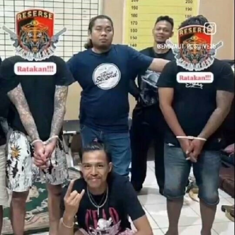 SADIS: Dua orang perampokan berhasil ditangkap Tim Macan Polsek Alalak, Barito Kuala.