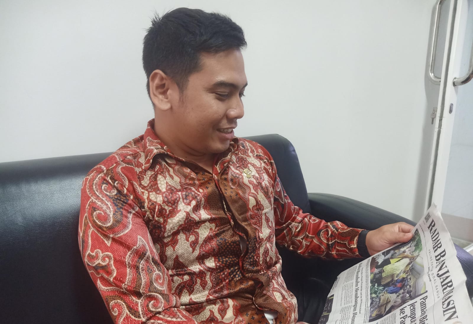 WAWANCARA: Zumaidian, Analis SDM Aparatur pada Badan Kepegawaian Pengembangan Sumber Daya Manusia (BKPSDM) Tapin. Foto Rasidi Fadli