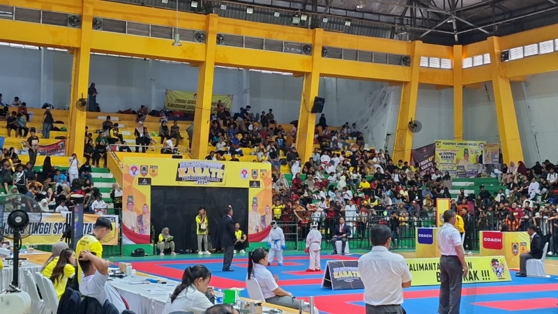 GEMILANG: Tim Forki Balangan berhasil meraih 13 medali Kejuaraan Provinsi (Kejurprov) Forki Kalimantan Selatan yang dilaksanakan pada 20-24 Agustus 2024.