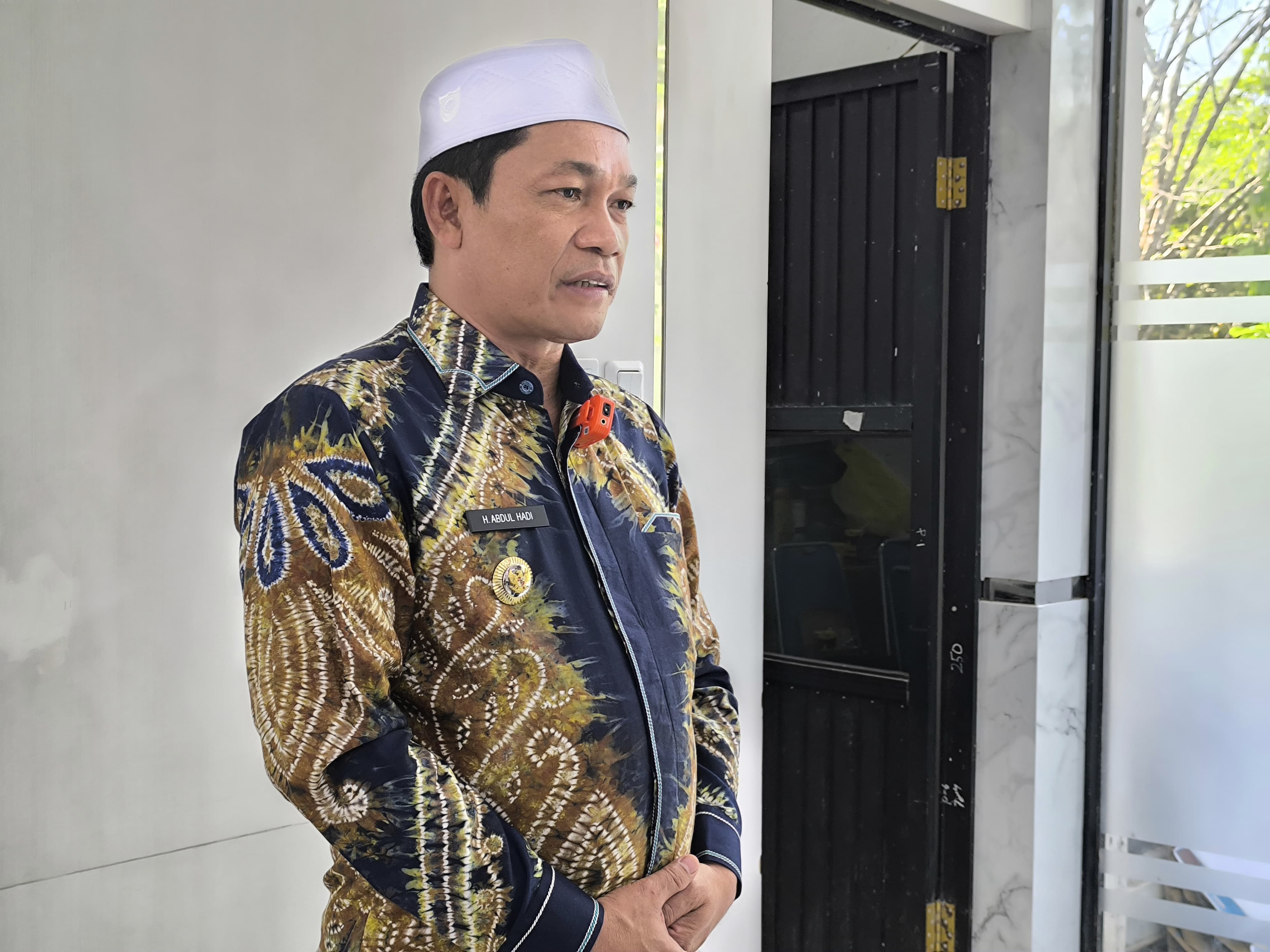 SIAP DAFTAR: Petahana Bupati Balangan, H Abdul Hadi siap mendaftar besok.