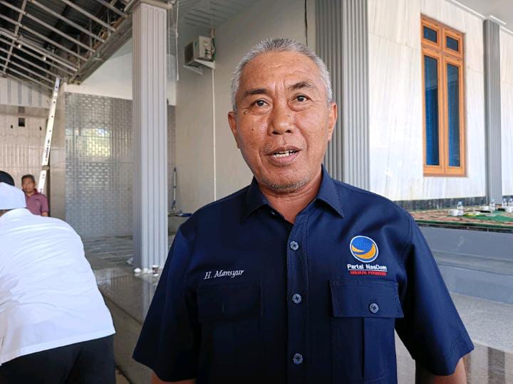 BERI DOA: Ayahanda Haji Mansyur Doakan pasangan Saidi Mansyur-Habib Idrus terpilih untuk periode keduanya (Sheilla Farazela/ Radar Banjarmasin)