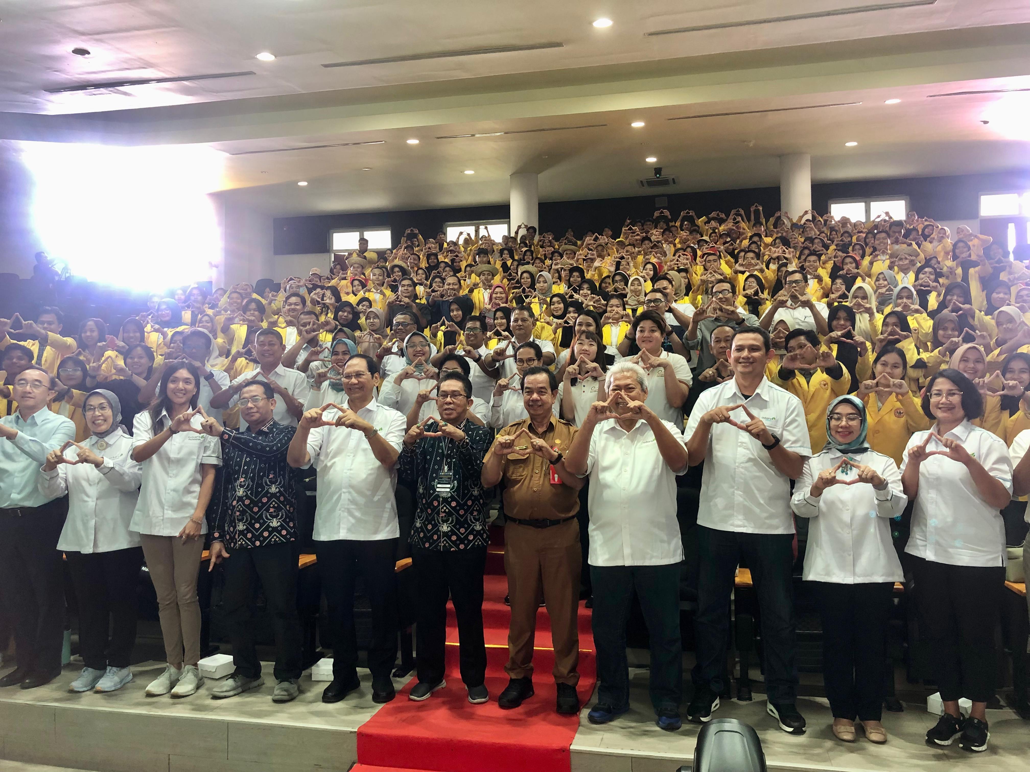 BEASISWA: IBFL Batch 5 menjaring sebanyak 100 siswa yang berhak mendapatkan beasiswa pendidikan dari Adaro.