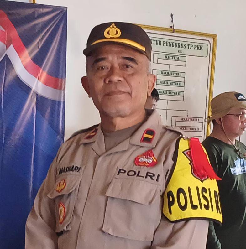 Kapolsek Pulau Sembilan, Teguh Bahajarianto.(Foto:Polsek Pulau Sembilan)
