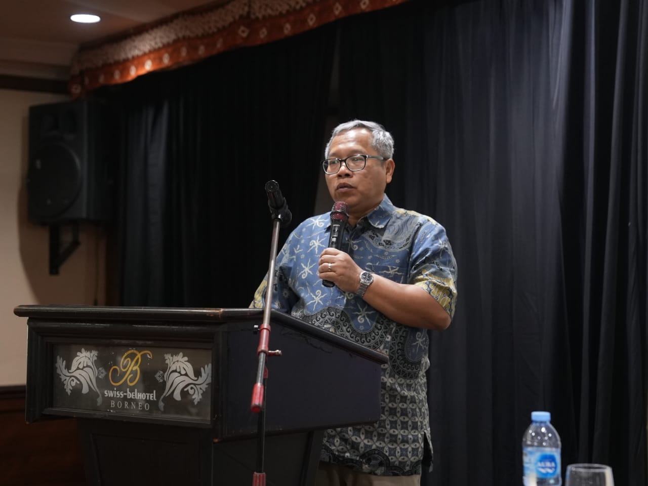 Ketua Komisi Pendidikan, Pelatihan dan Pengembangan Profesi Dewan Pers, Paulus Tri Agung Kristanto.(Foto:Dewan Pers untuk Radar Banjarmasin)