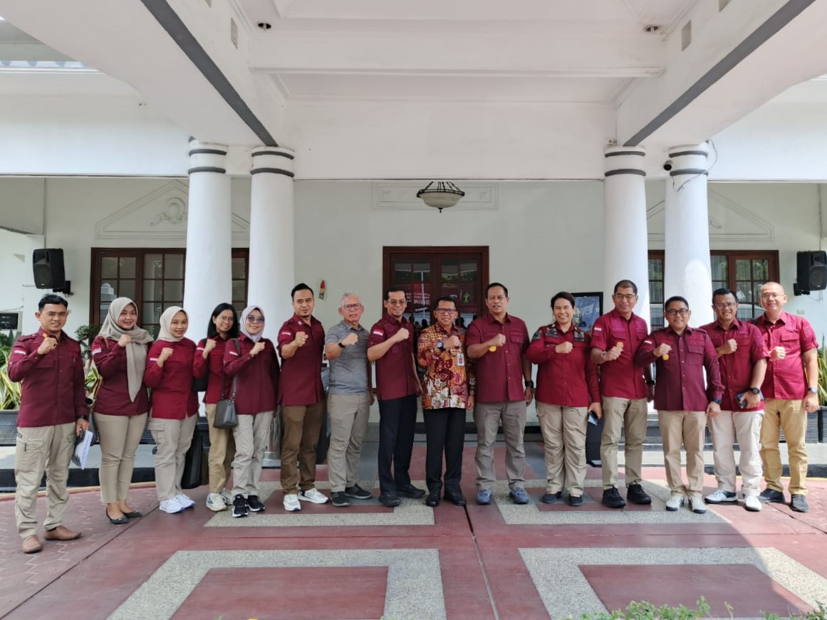 KOORDINASI:Jajaran Kanwil Kemenkumham Kalsel berkoordinasi dengan Kanwil Kemenkumham Jatim, Jumat (27/9/2024).