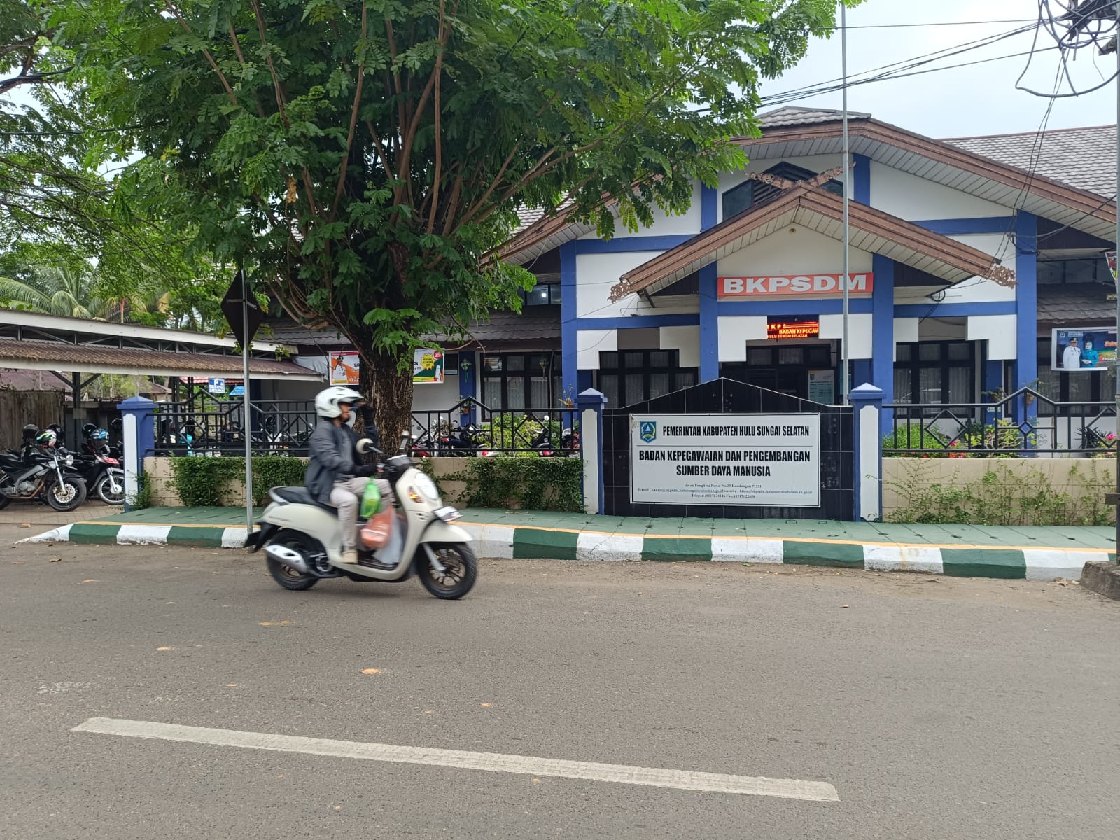 PERKANTORAN:BKPSDM Kabupaten HSS mulai membuka pendaftaran seleksi PPPK tahun 2024.(Foto:Salahudin/Radar Banjarmasin)