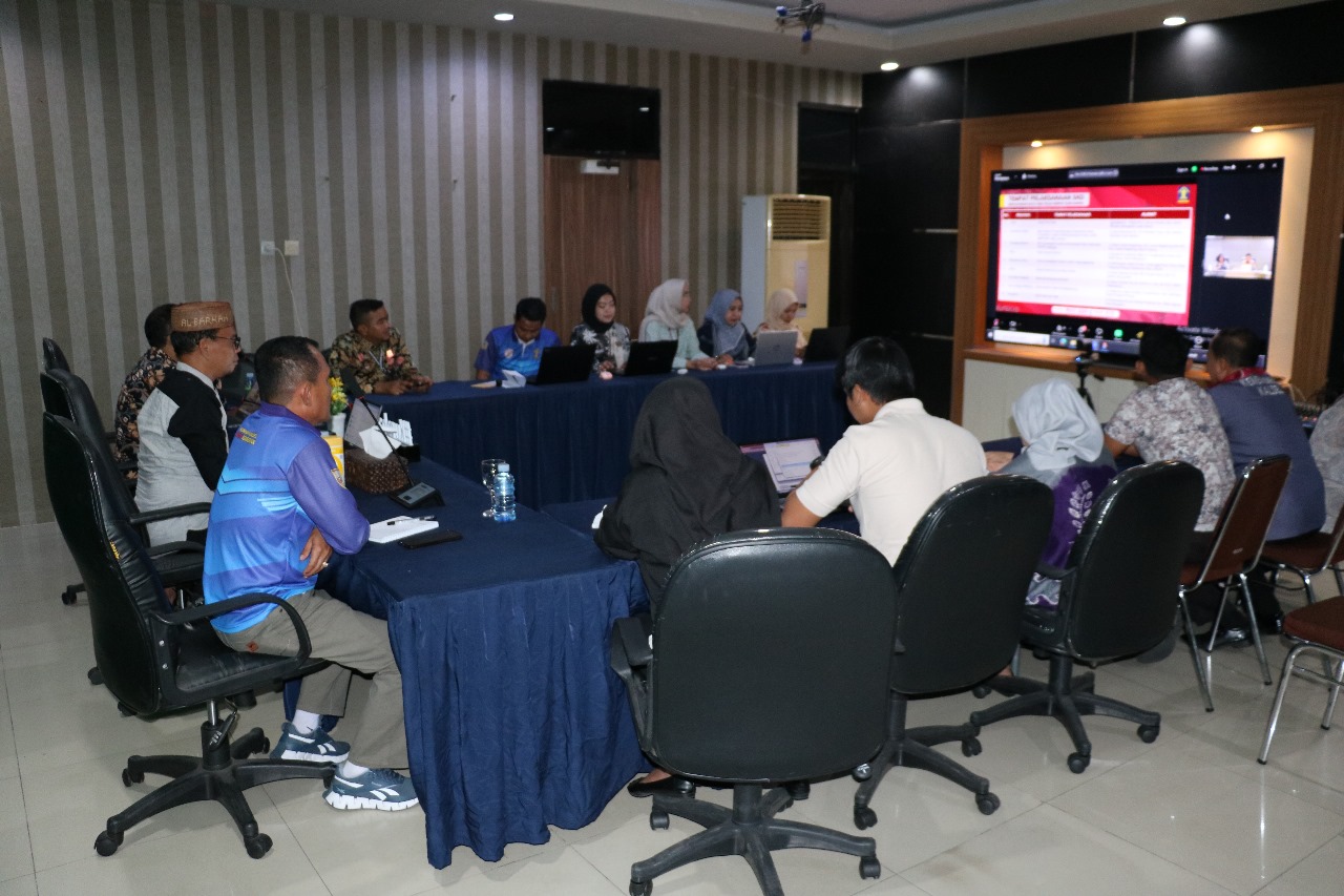 DARING:Rapat Persiapan Pelaksanaan Seleksi Kompetensi Dasar (SKD) berbasis Computer Assisted Test (CAT) untuk penerimaan CPNS Kemenkumham RI Tahun Anggaran 2024.