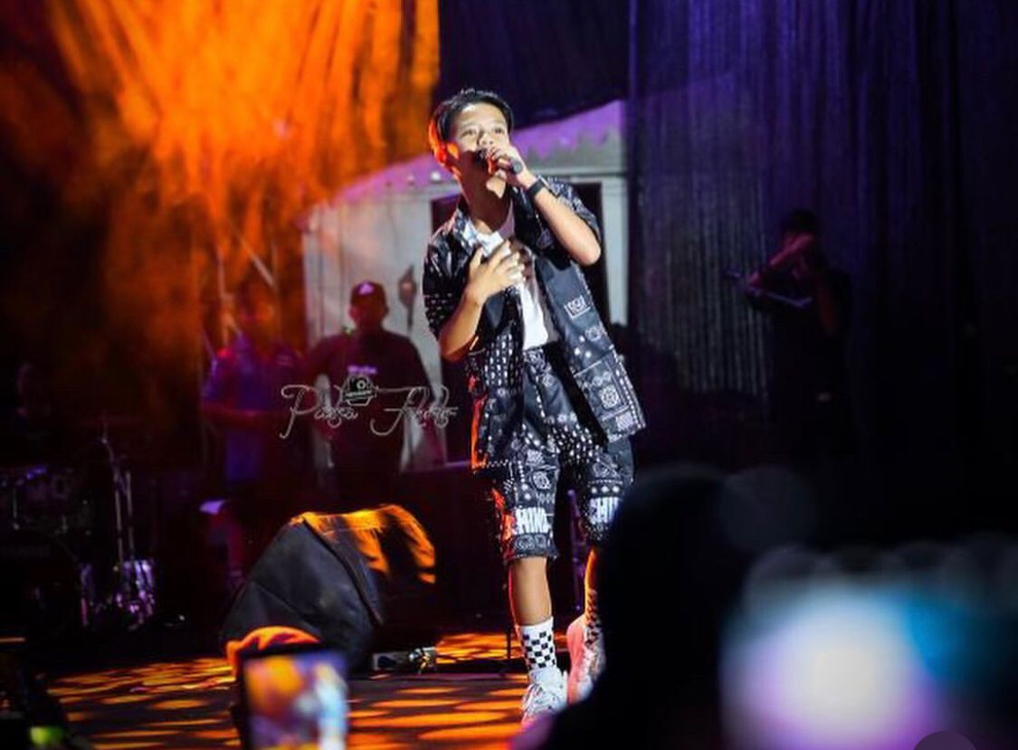 KONSER: Farel Prayoga saat konser.