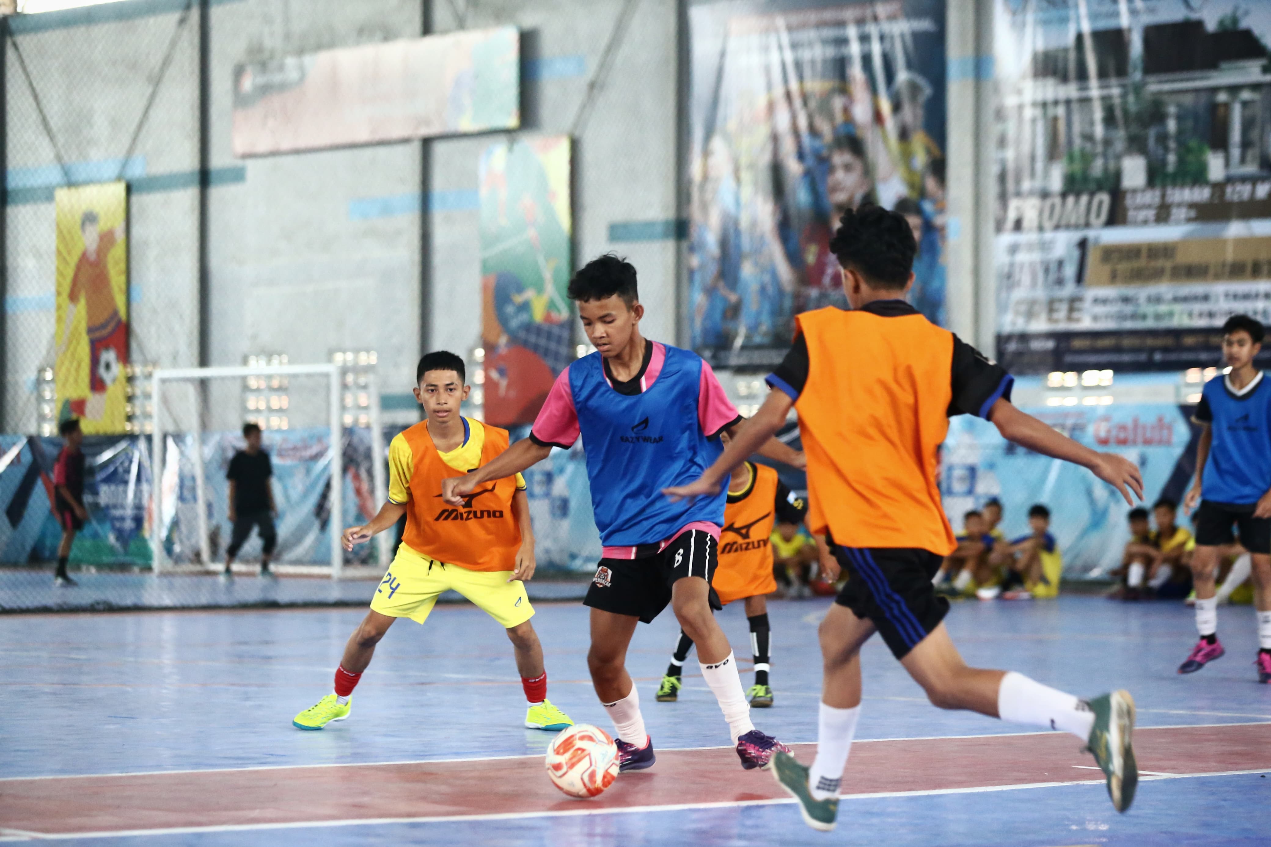 AJANG PRESTASI:Asosiasi Futsal Provinsi (AFP) Kalsel bakal mengagendakan Kejuaraan Provinsi (Kejurprov) Futsal Kalsel 2024, bulan depan.(Foto:M Idris Jian Sidik/Radar Banjarmasin)