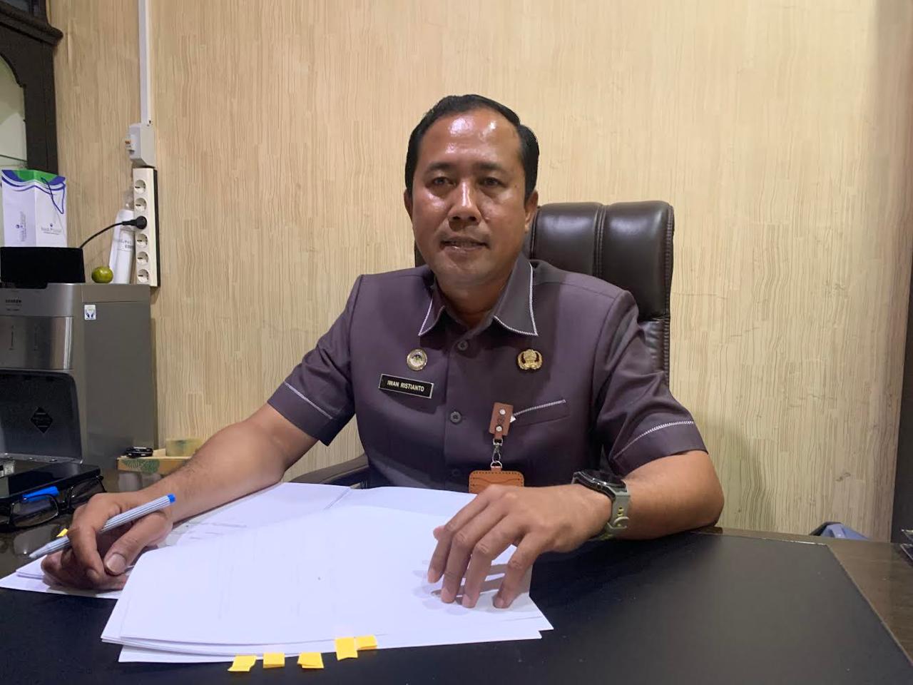 WAWANCARA: Sekretaris DPRD Kota Banjarmasin Iwan Ristianto.(Foto Endang/Radar Banjarmasin)
