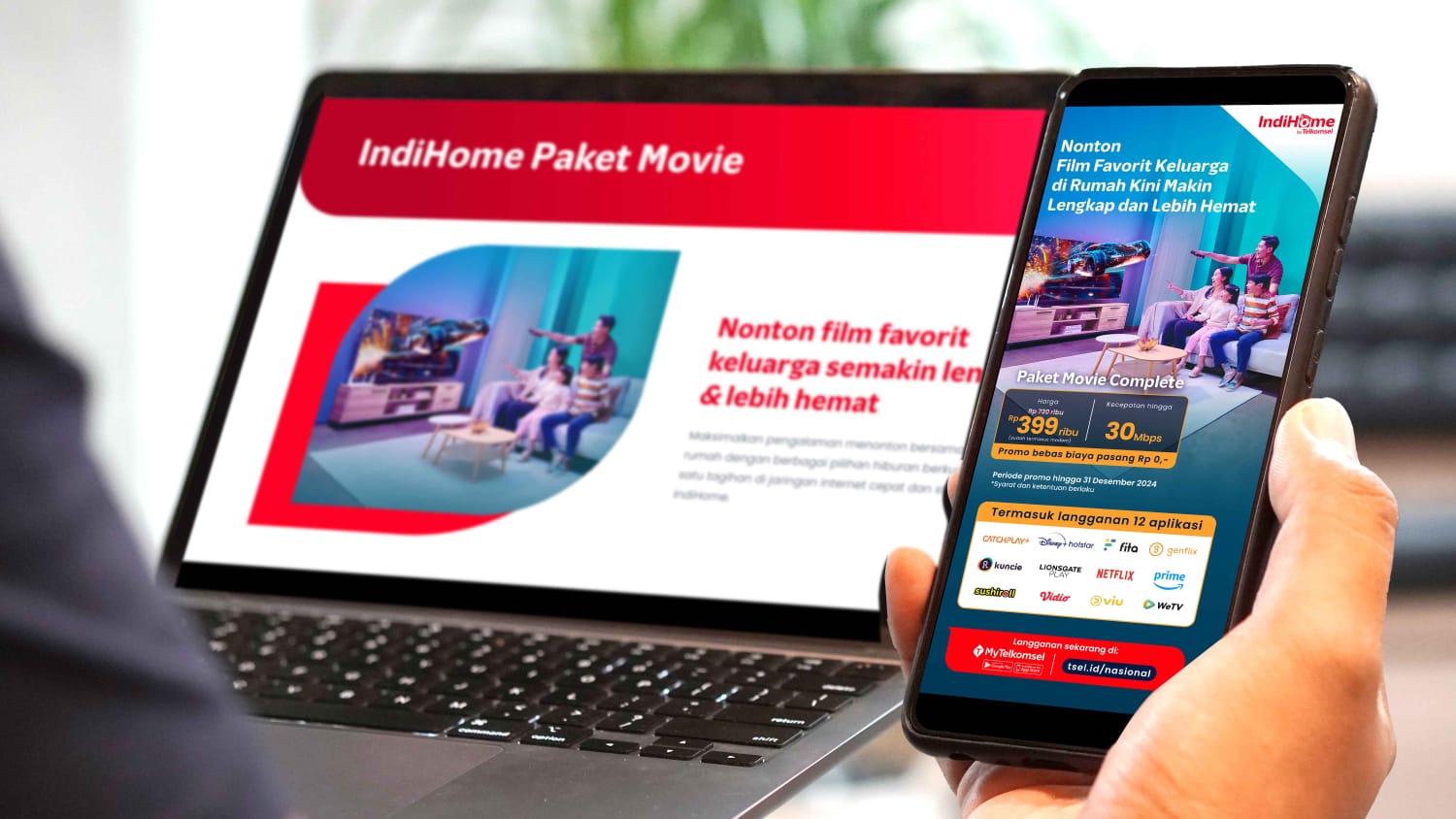 TERBARU:Paket movie terbaru dan lebih hemat dari Telkomsel