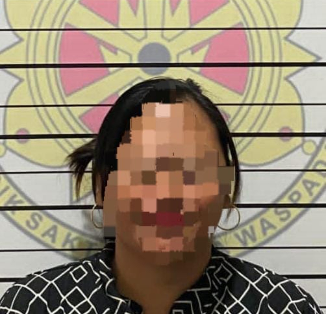DITANGKAP: MD (39), warga Kelurahan Mabuun, Kecamatan Murung Pudak, Kabupaten Tabalong, ditangkap karena berperan sebagai bandar togel. (Polres Tabalong untuk Radar Banjarmasin)