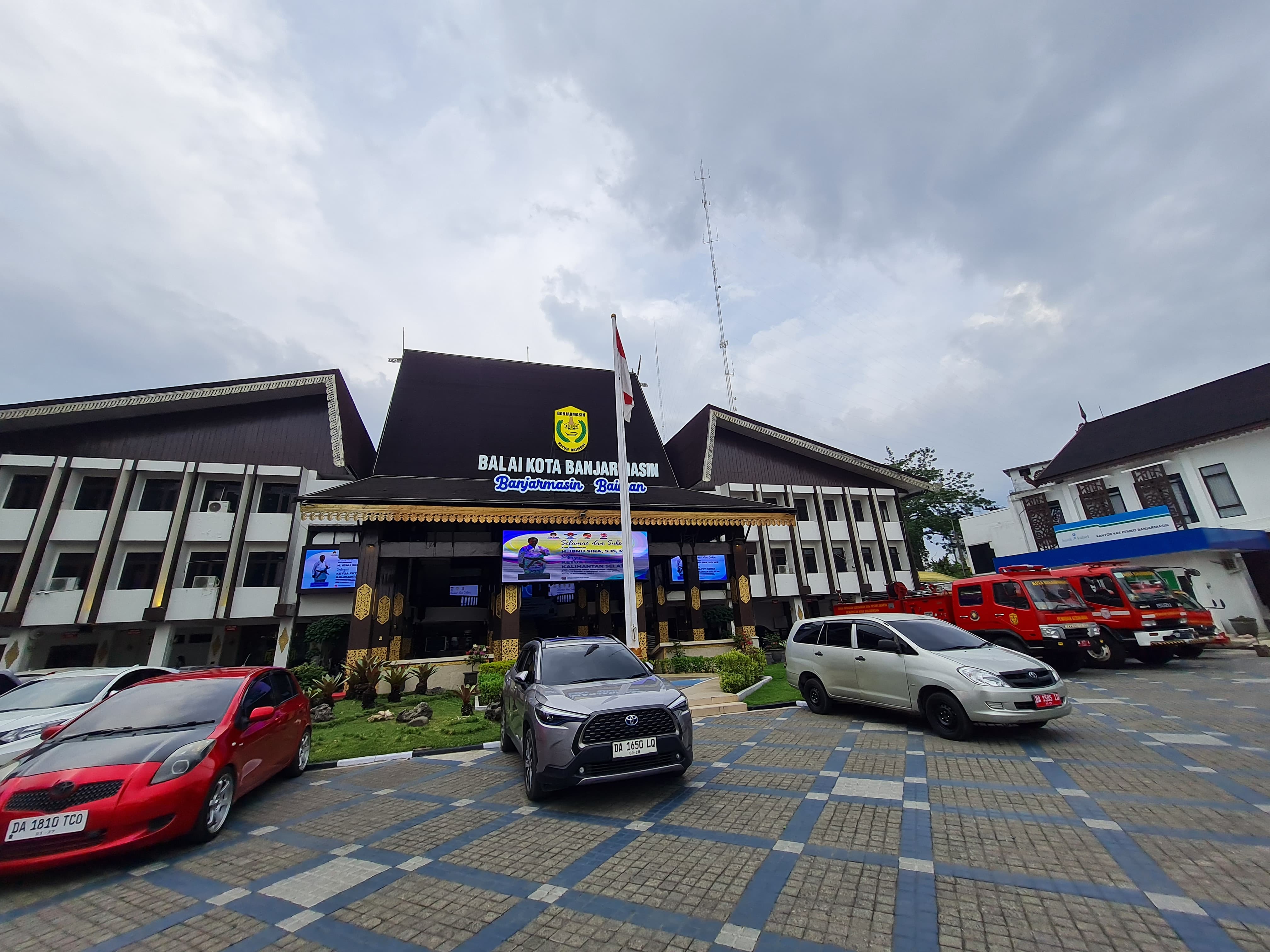 BALAI KOTA: Kantor Wali Kota Banjarmasin di Jalan RE Martadinata Nomor 1.