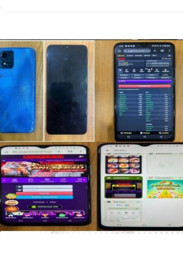 AMANKAN: Barang bukti yang diamankan Sat Reskrim Polres Tapin. Foto Humas Polres Tapin untuk Radar Banjarmasin