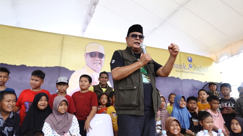 KADO ULTAH: Gubernur Kalsel Sahbirin Noor atau Paman Birin mendapat kado ulang tahun istimewa setelah PN Jakarta Selatan menerima sebagian permohonan praperadilan yang diajukannya.