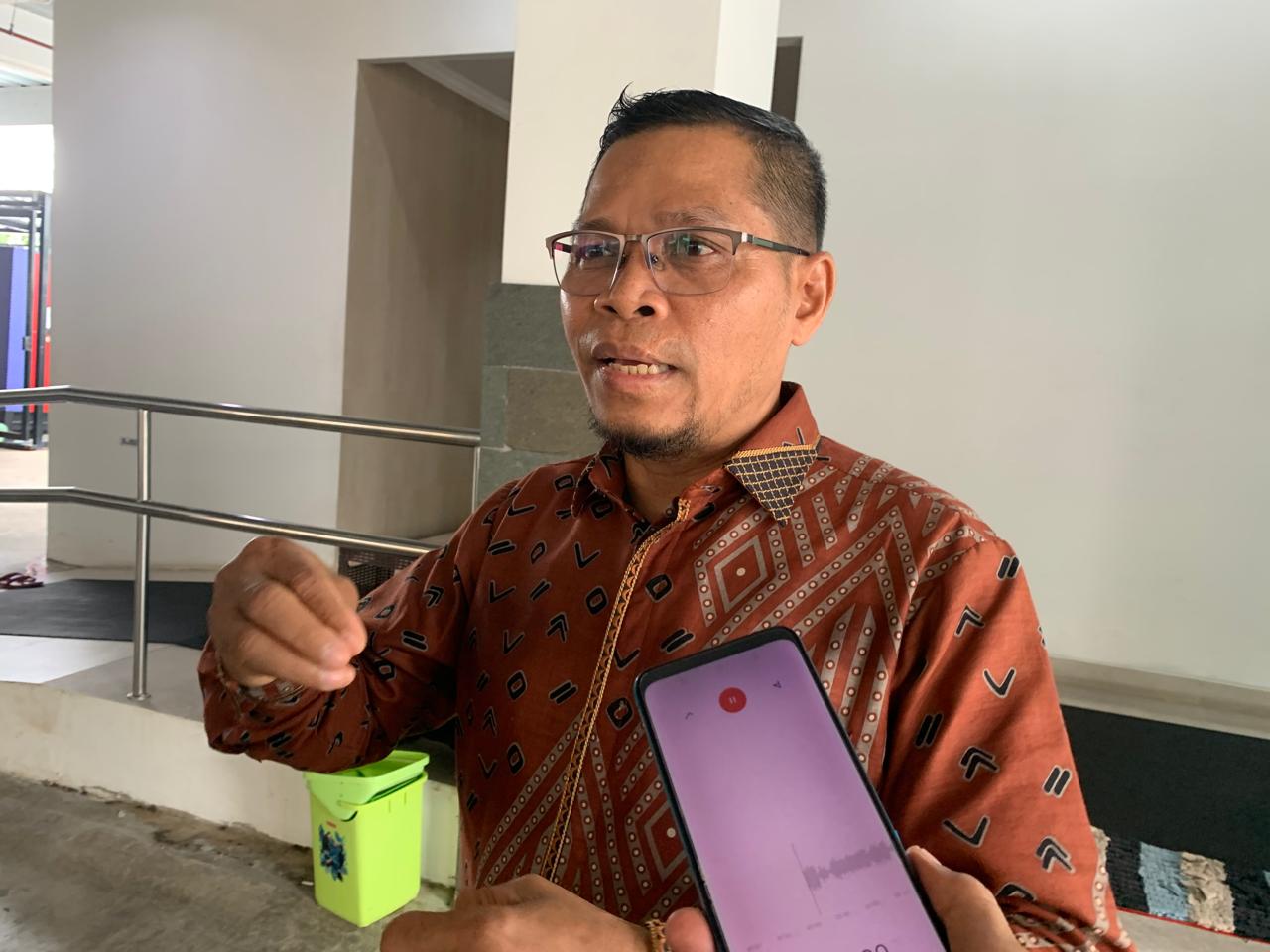 KASIH SARAN: Wakil Ketua DPRD Kota Banjarmasin, Mathari mengakui efektivitas pengawasan Satpol PP di TPS pada masa lalu.