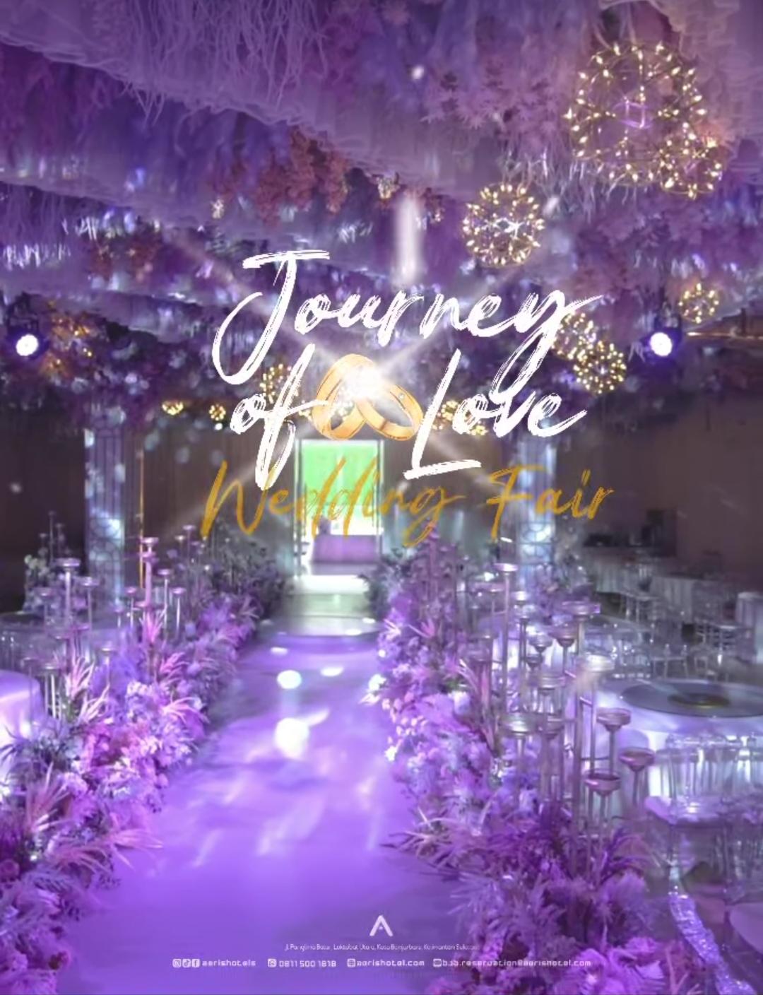 WEDDING EXHIBITION:Aeris Hotel Banjarbaru menggelar event Journey of Love, Selasa (26/11) ini.(foto:Aeris Hotel Banjarbaru untuk Radar Banjarmasin)