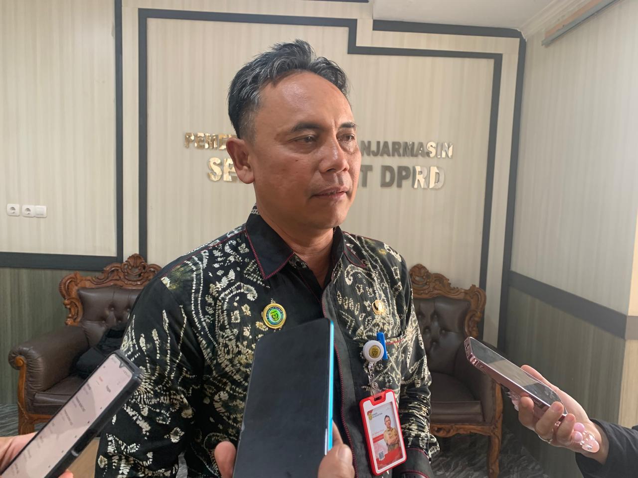 Kepala Dinkes Kota Banjarmasin, Tabiun Huda.(Foto:Endang/Radar Banjarmasin)