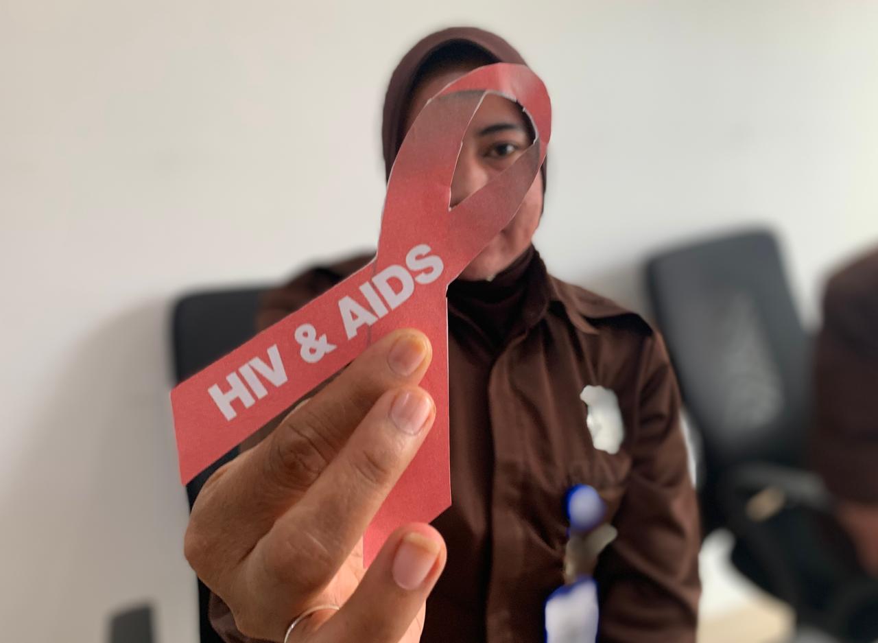 SIMBOL: Berdasarkan data Sistem Informasi HIV AIDS (SIHA) di Dinkes dari Januari sampai November terdapat 167 pasien yang mengakses pengobatan di Banjarmasin.(Foto : Endang/Radar Banjarmasin)