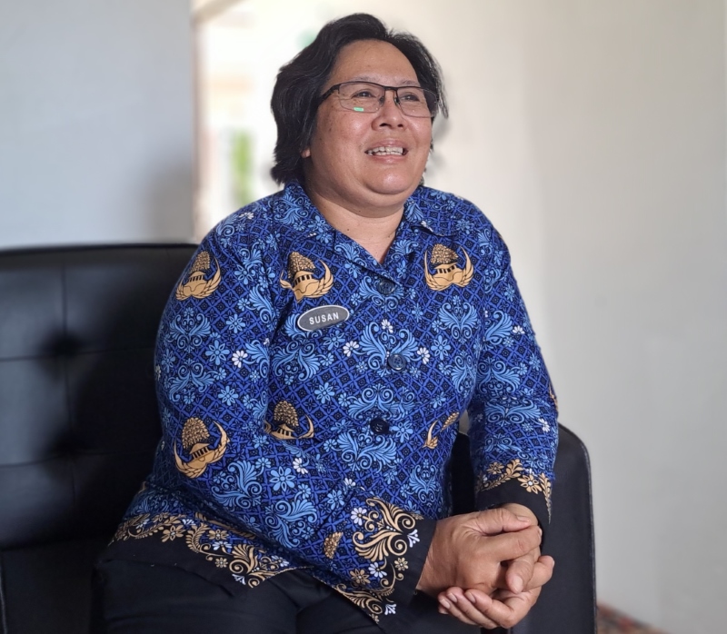 Kepala UPTD PPA (Perlindungan Perempuan dan Anak) Banjarmasin, Susan