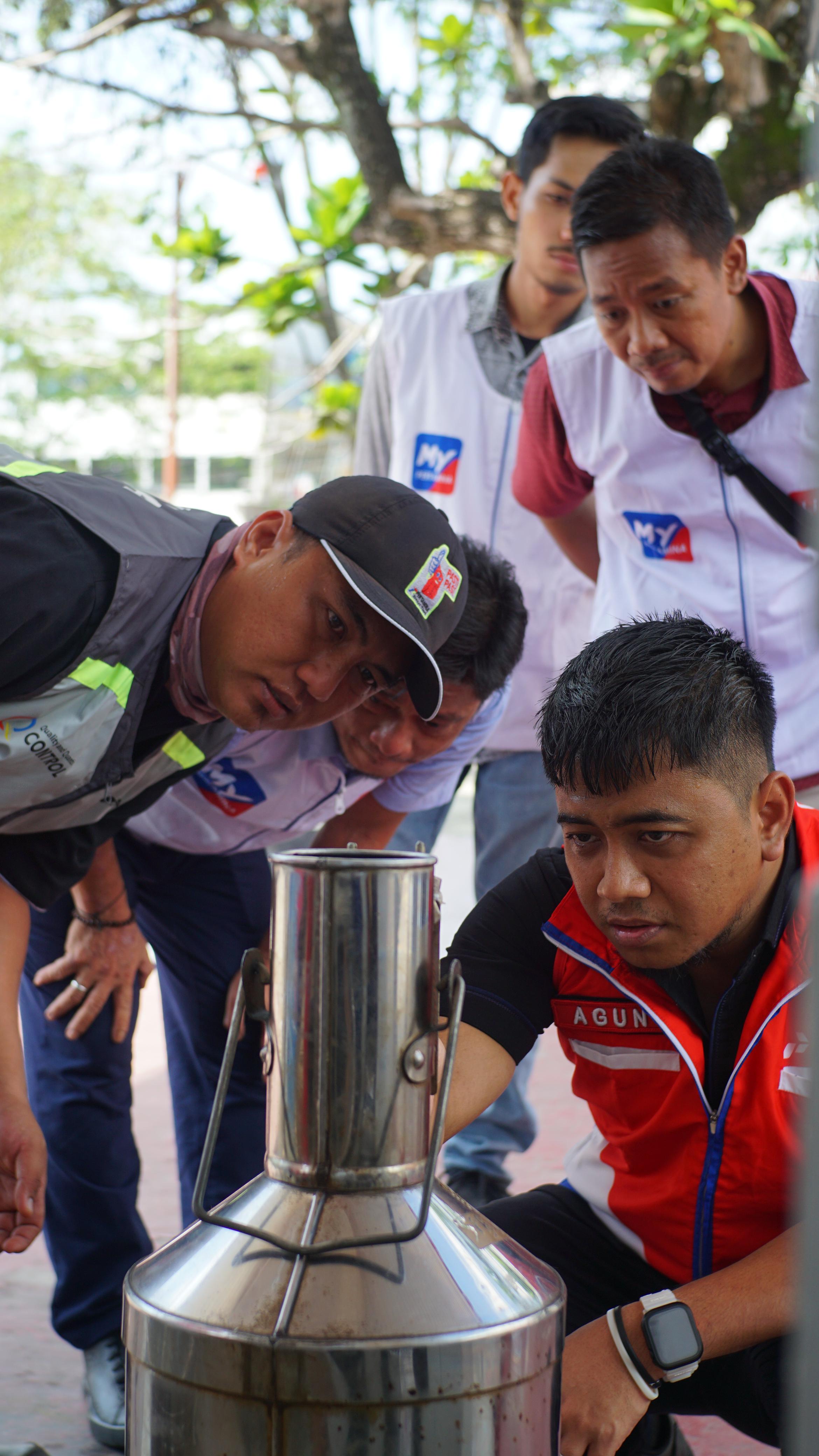 SIDAK:Pertamina gelar sidak di beberapa SPBU di Kalsel, kamis (21/11/2024).