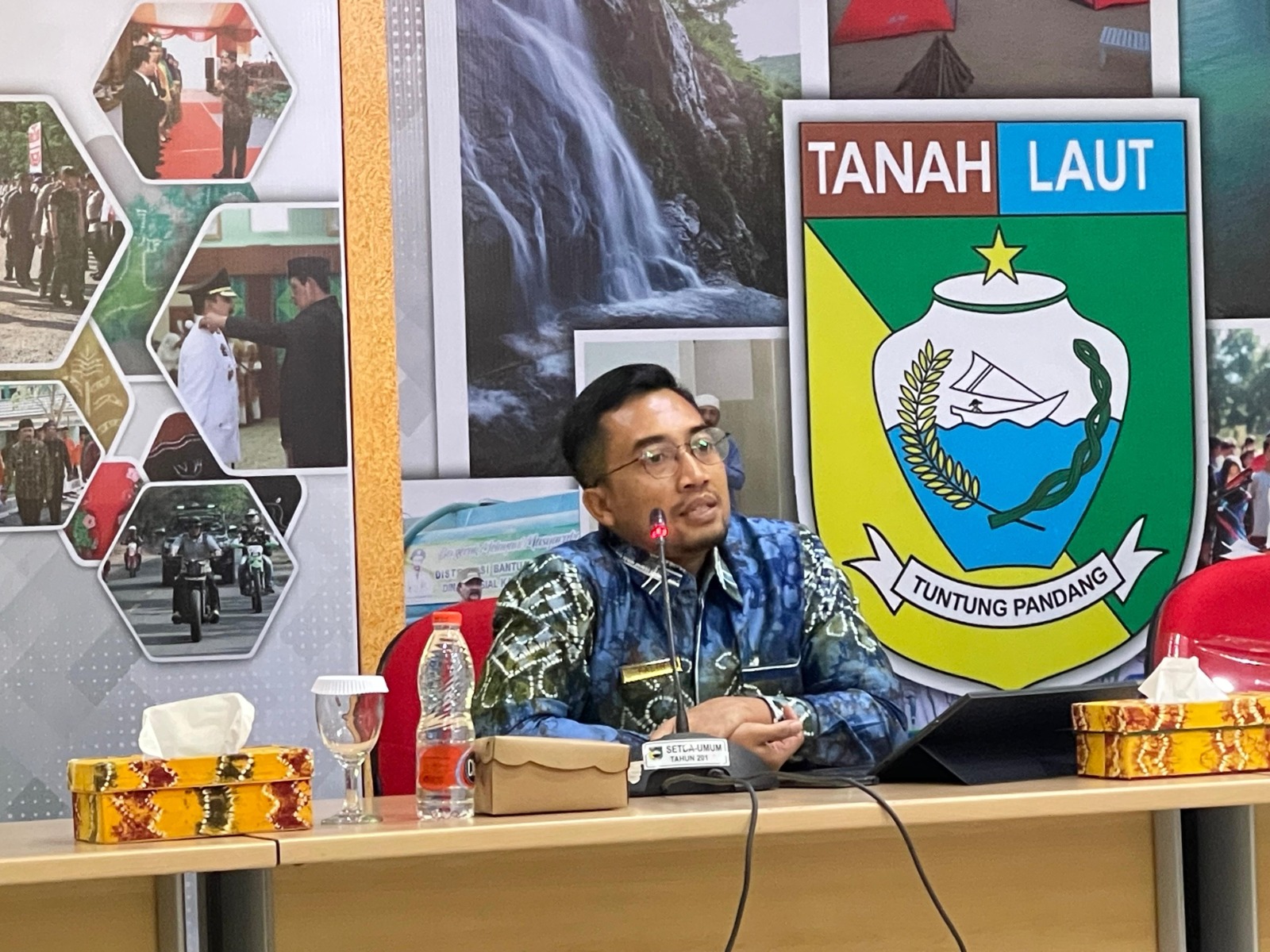 TRANSFER PUSAT:Kepala KPPN Pelaihari, Muhammad Falih Ariyanto menuturkan Dana Transfer ke Daerah (TKD) Kabupaten Tala.(Foto:KPPN Pelaihari untuk Radar Banjarmasin).