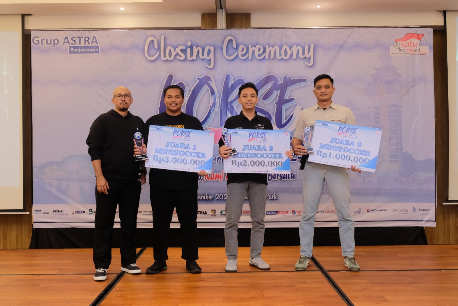 JUARA: Para juara PORSE Astra 2024 di wilayah Kalsel.