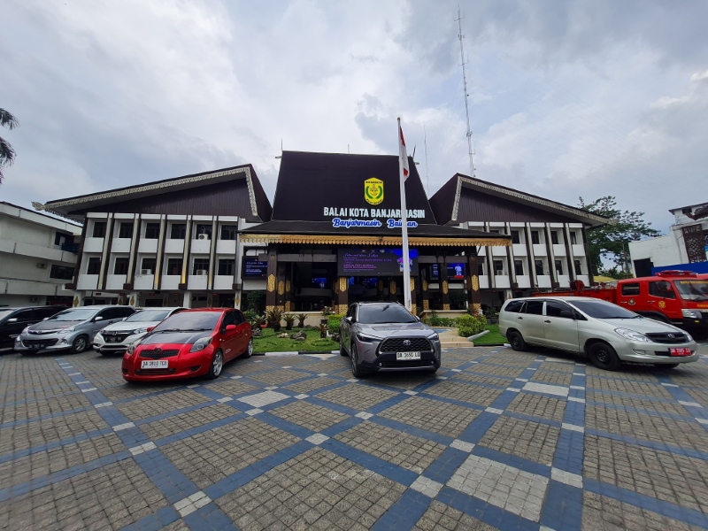 BALAI KOTA: Kantor Wali Kota Banjarmasin di Jalan RE Martadinata Nomor 1.