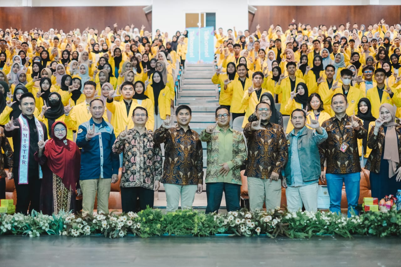 GENERASI DIGITAL:Kegiatan Telkomsel Digital Campus Ecossytem hadir di ULM Banjarmasin.
