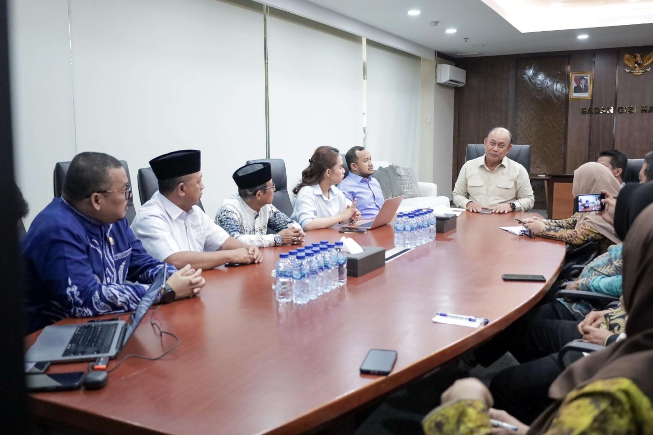 MATANGKAN PROGRAM:Komisi IV DPRD Kalsel konsultasi dengan Badan Gizi Nasional untuk mematangkan program makan bergizi gratis Presiden Prabowo Subianto.